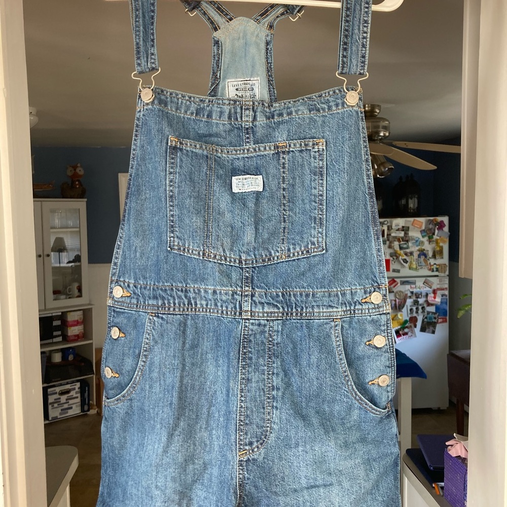 Levis Cutoff Shorteralls - Size L